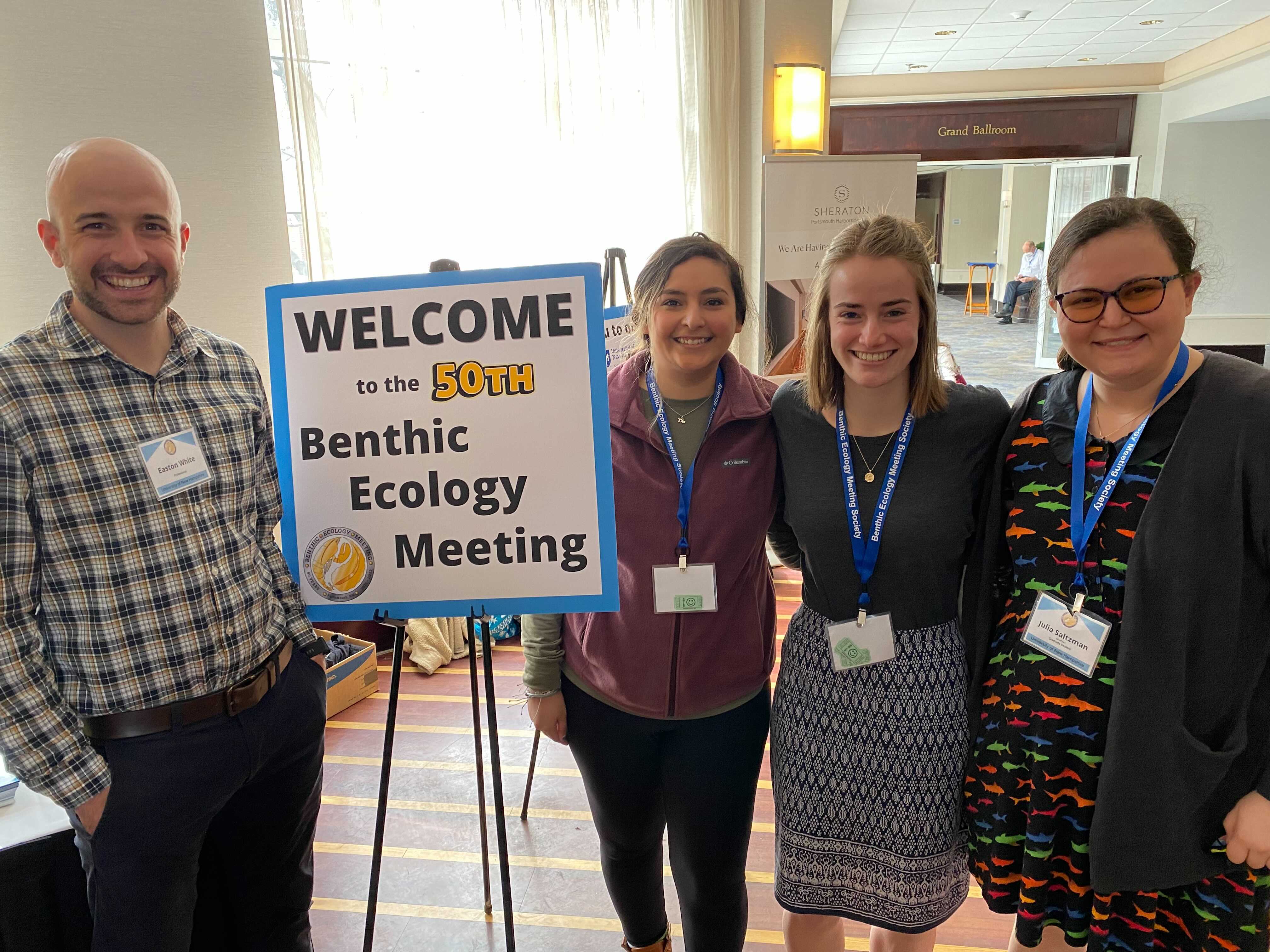 Quantitative Marine Ecology Lab QMEL represents at 2022 Benthic